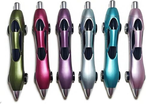 6-Pack Novelty Race Car Pens Racing Car Pens Cartoon Car Ballpoint Pen Vehicle Pen Fun Supplies & Party Favors in Kuwait