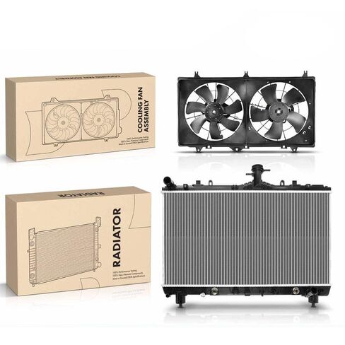 Replacement Parts for New Radiator&Cooling Fan Assembly Kit for Chevrolet Camaro 2012-2015 V8 6.2L Mod-A58PP-44283 in Saudi Arabia