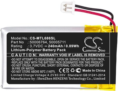 VI VINTRONS Battery for Mitel 6863i, 6865, 6869, 6900, 6905, 6910, 6920, 6930, 6940, 6970, 50005711, 50006764, in Saudi Arabia
