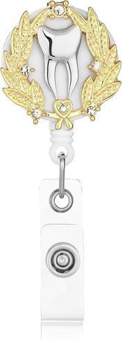 حامل بكرة شارة الأسنان حامل شارة الهوية الطبية للأسنان بكرات قابلة للسحب لممرضة طبيب الأسنان in Kuwait