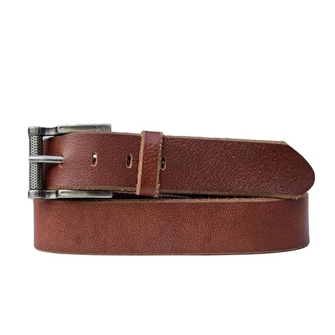 NAB’s Signature Leather Belt for Men Handmade in Toronto Diablo Belt Design featuring a Black Belt adorned with bold red stitches, Handcrafted Work Belts for Men (36, BROWN ARROW PATTERNED, BLACK) in Saudi Arabia