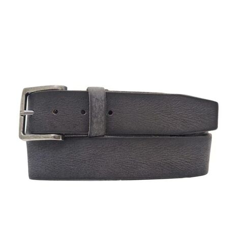 NAB’s Signature Leather Belt for Men Handmade in Toronto Diablo Belt Design featuring a Black Belt adorned with bold red stitches, Handcrafted Work Belts for Men (36, BROWN ARROW PATTERNED, BLACK) in Saudi Arabia