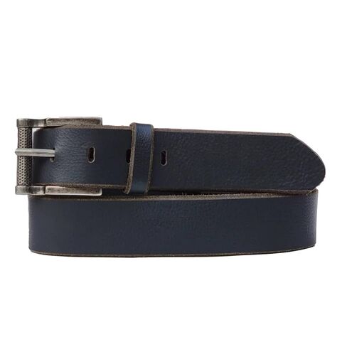 NAB’s Signature Leather Belt for Men Handmade in Toronto Diablo Belt Design featuring a Black Belt adorned with bold red stitches, Handcrafted Work Belts for Men (36, BROWN ARROW PATTERNED, BLACK) in Saudi Arabia