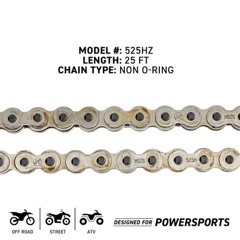 NICHE 525 Standard Motorcycle Drive Chain Bulk Reel with 5 Connecting Master Link (25 Feet) in Saudi Arabia