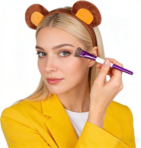 Monkey Costume Accessory Set Monkey Ears Headband and Tail for Adult Women Halloween Animal Cosplay Party Supplies Masquerade Costumes in Saudi Arabia