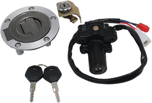 مفتاح الإشعال غطاء غطاء الغاز مقعد مفتاح القفل مجموعة لياماها YZF R1 R1 2004-2014 لياماها YZF R6 R6 2006-2016 لياماها MT01 MT-01 2005-2009 لياماها مفتاح الإشعال غطاء خزان الوقود in Saudi Arabia