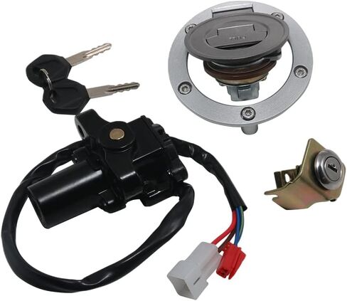 مفتاح الإشعال غطاء غطاء الغاز مقعد مفتاح القفل مجموعة لياماها YZF R1 R1 2004-2014 لياماها YZF R6 R6 2006-2016 لياماها MT01 MT-01 2005-2009 لياماها مفتاح الإشعال غطاء خزان الوقود in Saudi Arabia