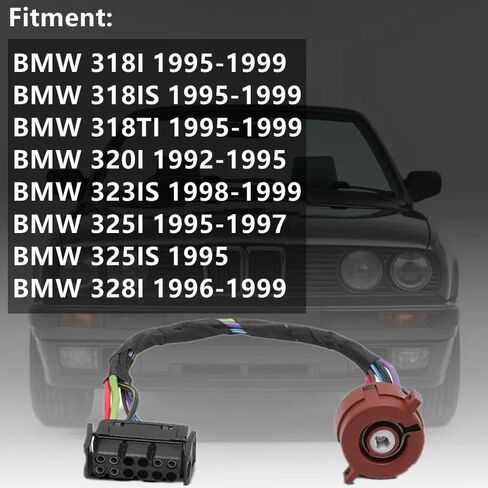 Ignition Starter Switch Compatible with BMW 318i 318is 1996-1998 / 318ti 328i 328is M3 1996-1999 / 323i 1998 / 323is 1998-1999 / 325i 325is 1995 / Z3 1999-2000 61328360925 in Saudi Arabia