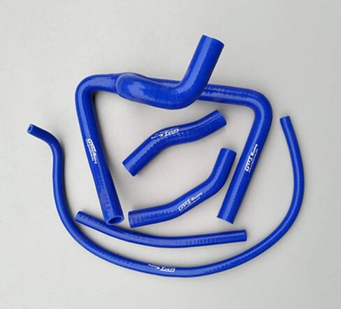 Silicone radiator hose for Honda CR250R CR250 2-stroke 2000 2001 (BLUE) in Saudi Arabia