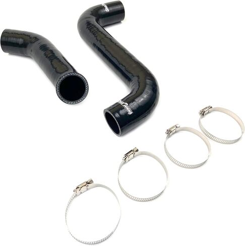 طقم خرطوم مشع من السيليكون متوافق مع سوبارو امبريزا GD/GB/GG/GDB/GDA 2.0 WRX STI 2002-2007، أسود in Kuwait