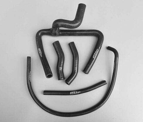 Silicone radiator hose for Honda CR250R CR250 2-stroke 2000 2001 (BLUE) in Saudi Arabia