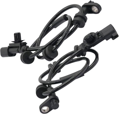 2Pcs Rear Left and Right Abs Wheel Speed Sensor Compatible with Ford Fiesta D2Bz2C190B Als2701 15 16 17 18 19 2015 2016 2017 2018 2019 in Saudi Arabia