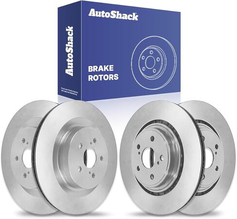 AutoShack Front Vented & Rear Vented Brake Rotors 4-PC Set Replacement for 2020-2025 Toyota Highlander 2023-2025 Lexus RX350 2023-2025 Lexus RX350h in Saudi Arabia