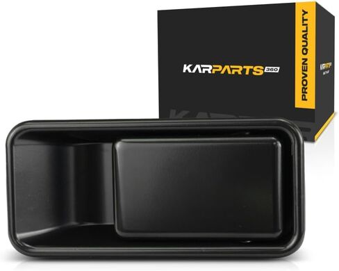 لسيارة جيب رانجلر TJ 1997-2006 مقبض الباب الخارجي للسائق والركاب الجانبي زوج أمامي | نوع نصف الباب | جميع النماذج الفرعية | أسود ناعم | بديل لـ CH1310144، CH1311144 | 55176549AB, 55176548AB in Kuwait