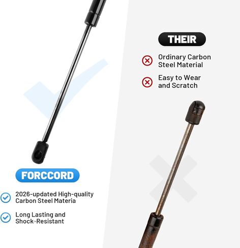 Hood Struts Fit for Ford Ranger 2024 2025 2026 Hood Lifting Support ﻿Hood Door Balancer Replacement Support Quick Lift No Drilling Required Car Accessories in Saudi Arabia