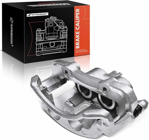 مجموعة فرجار قرص الفرامل A-Premium مع دعامة متوافقة مع موديلات مختارة من Nissan - D21 1987-1994، NP300 2010-2013، Pathfinder 1989-1995، Pickup 1995-2004 - جانب السائق الأيسر الأمامي in Saudi Arabia