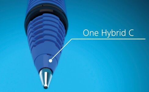 Schneider C Products One Hybrid 03 Rollerball Pen Hybrid conical tip, Assorted Colours, Pack of 4 Case, Blue,Green,Red,Black, 0.3 mm in Saudi Arabia