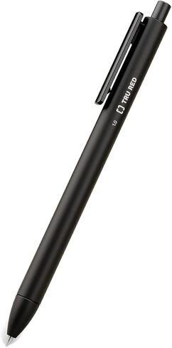 TRU RED Retractable Gel Pens, Medium Point 1.0mm, Black Ink, 15 Pack – Quick‑Dry Gel Pens for Smooth, Smear‑Free Writing in Saudi Arabia