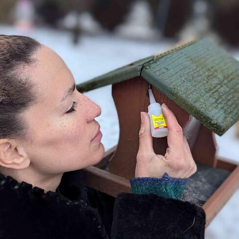 صمغ المستقبل - صمغ احترافي عالي الأداء، زجاجة 6 جرام، شفاف - ترابط فوري، يعمل على الأسطح المتسخة والدهنية، مقاوم لدرجة الحرارة والمواد الكيميائية (عبوة من قطعة واحدة) in Kuwait