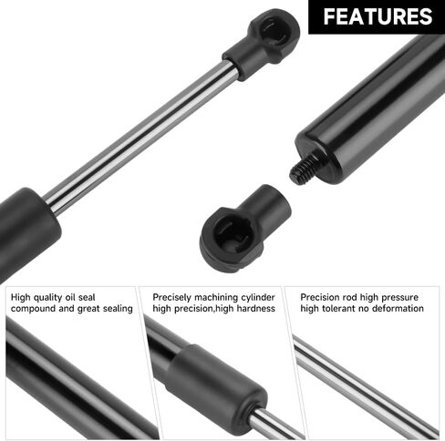 Premium 2PCS Front Hood Lift Supports Struts Gas Shocks for Porsche 911 1998-2013 for Boxster 2005-2012 Convertible for Cayman 2008-2012 Coupe | Replaces 99751155101 SG406031 in Saudi Arabia