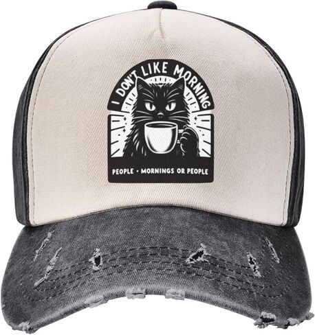 Funny Animal Sloth owl Lion Baseball Cap Cotton Hat Contrast Color Denim Baseball Cap for Men Women in Saudi Arabia