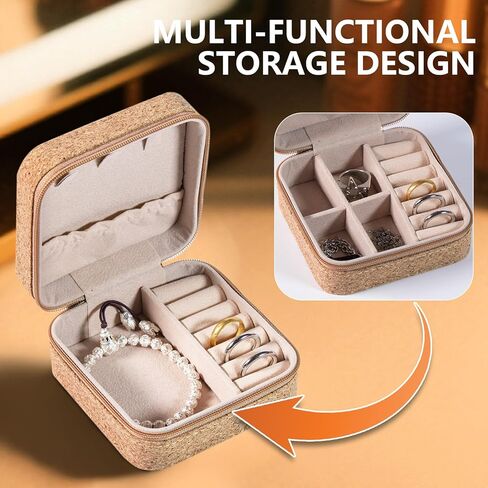 9 Pack Travel Jewelry Box Gifts for Pooja Bridesmaid Mini Jewelry Travel Case Box Bulk Jewelry Boxes Small Earring Storage Organizer in Kuwait