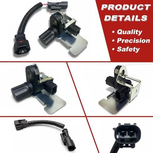 ABS Wheel Speed Sensor 1Pc: Rear Left & Right Compatible with Dodge 1998-2005 Ram 1500 V6 3.7L V6 3.9L V8 5.7L V8 5.9L V10 8.3L, 1998-2005 Ram 2500 V8 5.9L V10 8.0L, 1998-2005 Ram 3500 V8 5.7L V8 5.9L in Kuwait