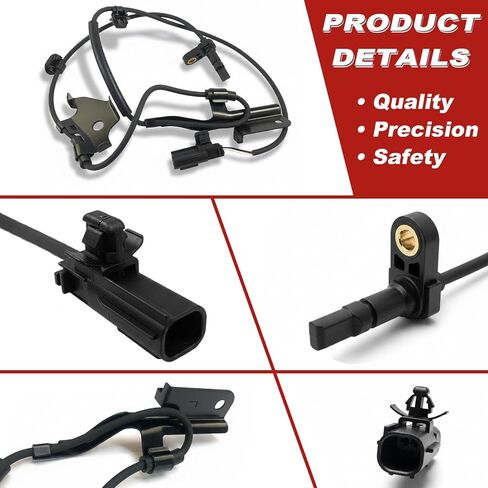 مستشعر سرعة عجلة ABS قطعة واحدة: أمامي يسار متوافق مع Toyota 2010-2015 Prius l4 1.8L L4 1.8L، 2012-2013 Prius C l4 1.5L L4 1.5L، 2013-2014 Prius Plug-In L4 1.8L، Lexus 2011-2017 CT200h l4 1.8L L4 1.8L in Kuwait