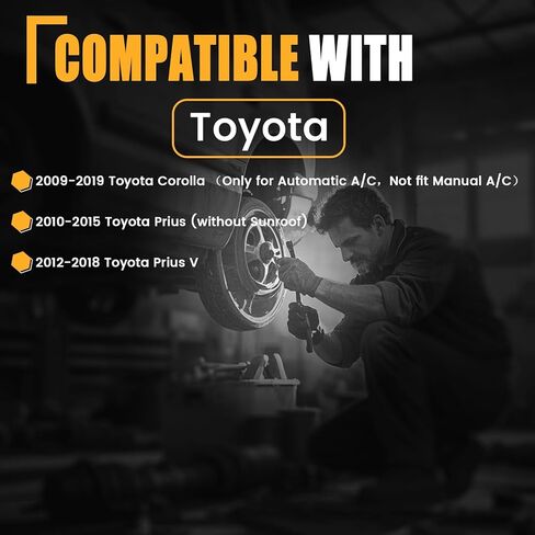 GSPSCN 700249 AC Blower Motor with Fan Compatible with Toyota Corolla 2009-2019，Prius 2010-2015，Prius V 2012-2018 - HVAC Heater Blower Motor Replaces# 8710302260,8710302210,PM4031,TO3126127 in Kuwait