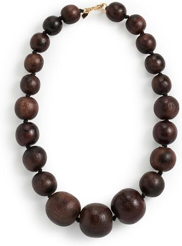 قلادة على شكل كرة خشبية مستديرة للنساء من كينيث جاي لين in Kuwait