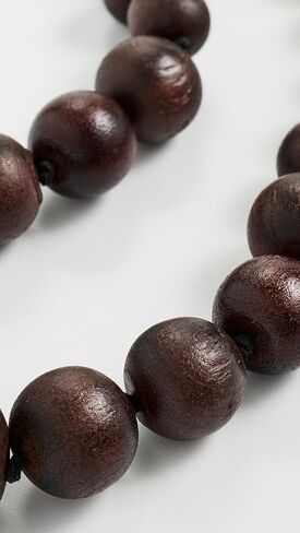 قلادة على شكل كرة خشبية مستديرة للنساء من كينيث جاي لين in Kuwait