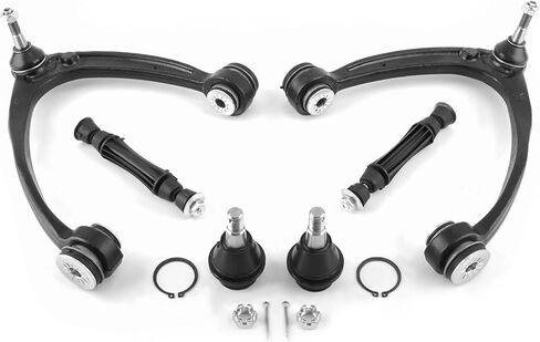 maXpeedingrods 10Pc Front Upper Control Arm w/Ball Joint for Chevy Silverado GMC Sierra 1500 Tahoe Suburban Yukon Cadillac Escalade 2007-2014, Suspension Kit Lower Ball Joint Sway Bar Link Tie Rod End in Saudi Arabia