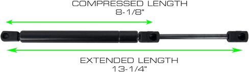Front Hood Lift Support Shocks Struts for 1998-2011 Ford Crown Victoria, 1998-2011 Mercury Grand Marquis, 2003-2004 Mercury Marauder Engine Cover Bonnet Lifter PM3156 SG304024 4118 (2 Qty) in Saudi Arabia