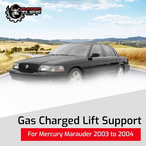 Front Hood Lift Support Shocks Struts for 1998-2011 Ford Crown Victoria, 1998-2011 Mercury Grand Marquis, 2003-2004 Mercury Marauder Engine Cover Bonnet Lifter PM3156 SG304024 4118 (2 Qty) in Saudi Arabia