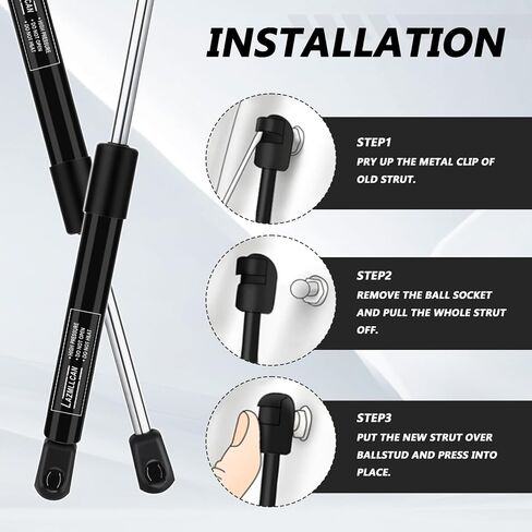 2Pcs Hood Struts Lift Support Fit for 2015 2016 2017 2018 2019 2020 2021 2022 Nissan Murano Front Gas Spring Shocks,654705AA0A,7094,SG325034 in Kuwait