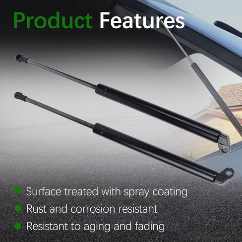 2Pcs 2157500336 Trunk Support Strut Shocks Gas Springs Arms Fit for 2000-2006 Mercedes-Benz W215 CL500 CL55 CL600 CL65 Replace 2157500436 in Kuwait