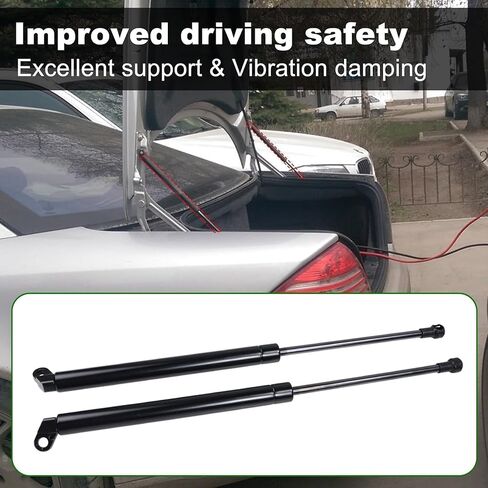 2Pcs 2157500336 Trunk Support Strut Shocks Gas Springs Arms Fit for 2000-2006 Mercedes-Benz W215 CL500 CL55 CL600 CL65 Replace 2157500436 in Kuwait