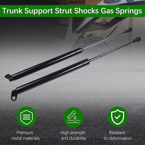 2Pcs 2157500336 Trunk Support Strut Shocks Gas Springs Arms Fit for 2000-2006 Mercedes-Benz W215 CL500 CL55 CL600 CL65 Replace 2157500436 in Kuwait