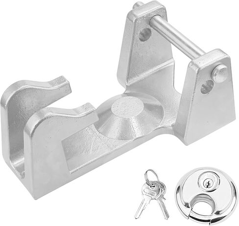 Gooseneck Trailer (Silver Gooseneck Lock+Keyed Lock) in Kuwait
