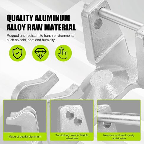 Gooseneck Trailer (Silver Gooseneck Lock+Keyed Lock) in Kuwait