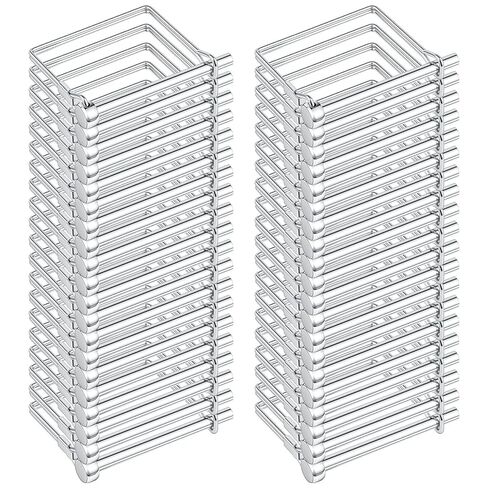 40 Pcs Trailer Hitch Pin, 1/4 Inch Heavy Duty Carbon Steel Safety Coupler and Shaft Locking Pin, for Farm Lawn Garden Towing PTO Equipment and Hitches, Silver in Kuwait