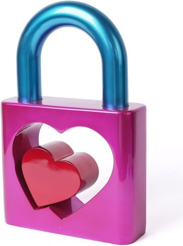 Abstract Sculpture Decor Modern Arts Lover Figurine Heart Decor Table Centerpiece Statue Polyresin 11.4 inch in Kuwait