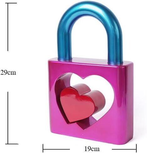 Abstract Sculpture Decor Modern Arts Lover Figurine Heart Decor Table Centerpiece Statue Polyresin 11.4 inch in Kuwait