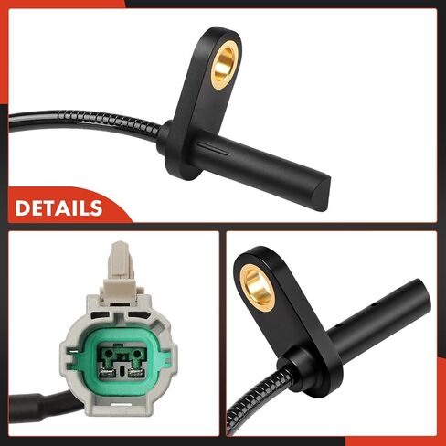 A-Premium Rear Right ABS Wheel Speed Sensor Compatible with Nissan Models - Frontier 2005-2006 2009-2010 4.0L, 2007-2008 2011-2015 2017-2020, 2021-2023 2025 3.8L in Saudi Arabia