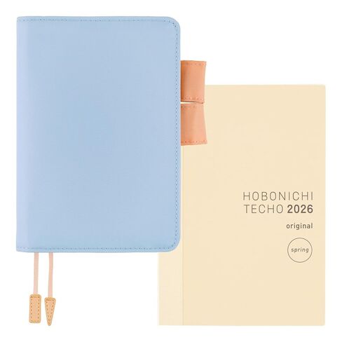 Hobonichi Techo A6 – April Start – Colors: Powder Blue Shell [Japanese Original book] in Saudi Arabia