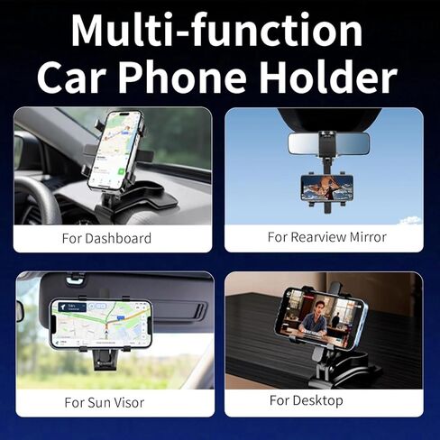 YUHENG Motorcycle Phone Mount-3s Easy Install-7.2inch Big Phone Friendly Bike Phone Holder for Bicycle-Effortless Install Bike Phone Mount-Secure Motorcycle Handlebar Phone Mount-with All Cell Phones in Kuwait