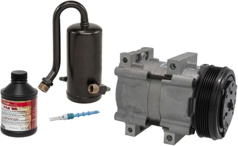 Four Seasons 5857NK Complete Air Conditioning Kit Complete Air Conditioning Kit w/New Compressor A/C Compressor Mount and Drive Kit A/C Replacement Kit in Kuwait