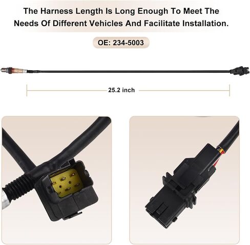 Oxygen O2 Sensor Upstream Fits for Cadillac XLR 2004-2005 4.6L, for Subaru Outback Legacy Impreza Forester 2000 2001 2002 2.5L, Replace 234-5003, 2345003, 12567073, 22641AA011, 22641-AA011 in Saudi Arabia