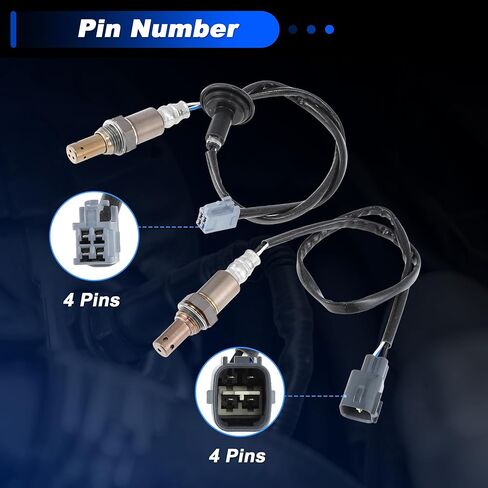 ACROPIX Upstream & Downstream Oxygen Sensor for Toyota Corolla for Toyota Matrix L4-1.8 2005-2008 2349052/2344233 2pcs in Saudi Arabia