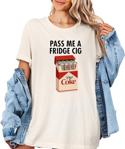 Pass Me A Fridge Cig Shirt, Fridge Cig Funny Tee Multicolor T-Shirt in Saudi Arabia